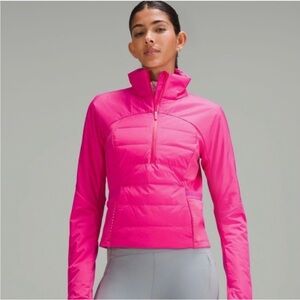 Lululemon Down for It All Cropped Half-Zip Pullover
Sonic Pink